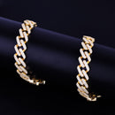 14mm Square Link Necklace