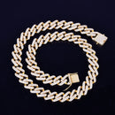 14mm Square Link Necklace