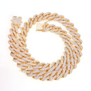 14mm Square Link Necklace