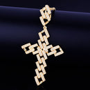 Miami Cuban Cross Link Pendant