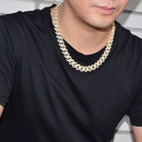 14mm Square Link Necklace